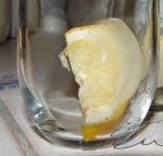 There's a lemon in my ice cube